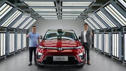 天際汽車長(zhǎng)沙工廠投產(chǎn)，第二款量產(chǎn)車天際ME5開啟預(yù)售